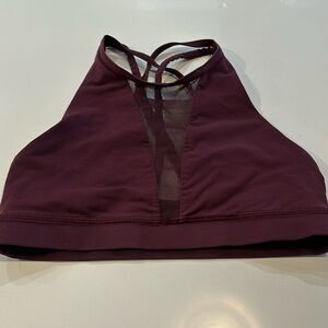 Super cute deep plunge sports bra from lululemon!
